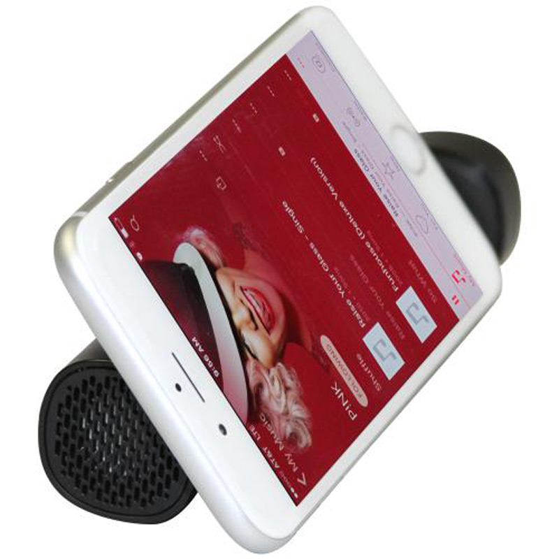 3500 mAh Power Bank w/ Amplified Speaker Stand